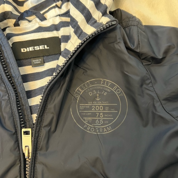Diesel Windbreaker Jacket - Picture 3 of 9